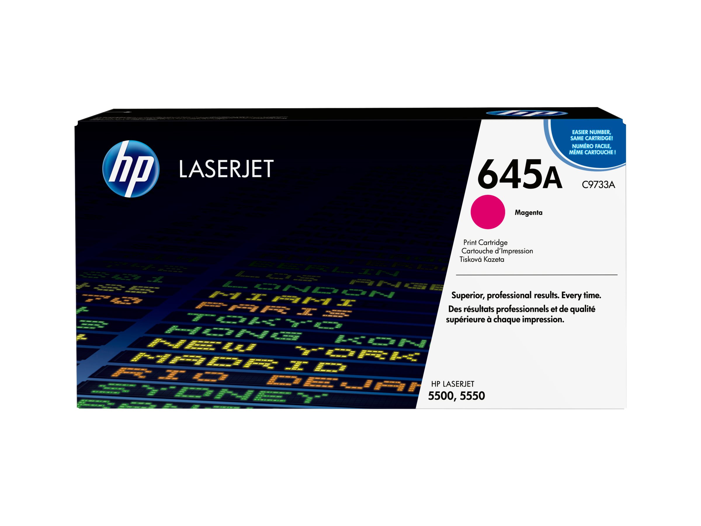 HP 645A - Magenta - original - LaserJet - Tonerpatrone (C9733A)