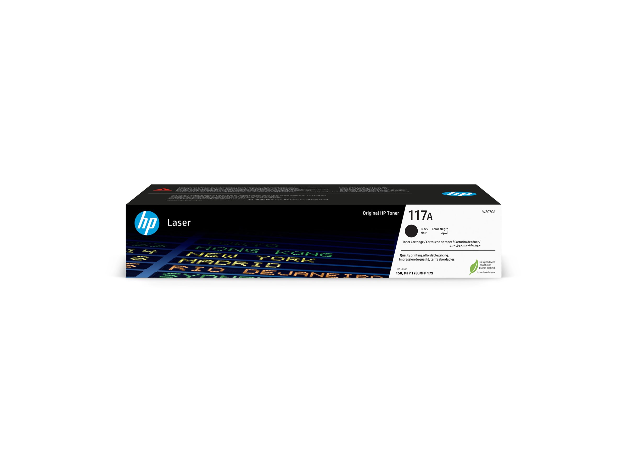 HP 117A - Schwarz - original - Tonerpatrone (W2070A)
