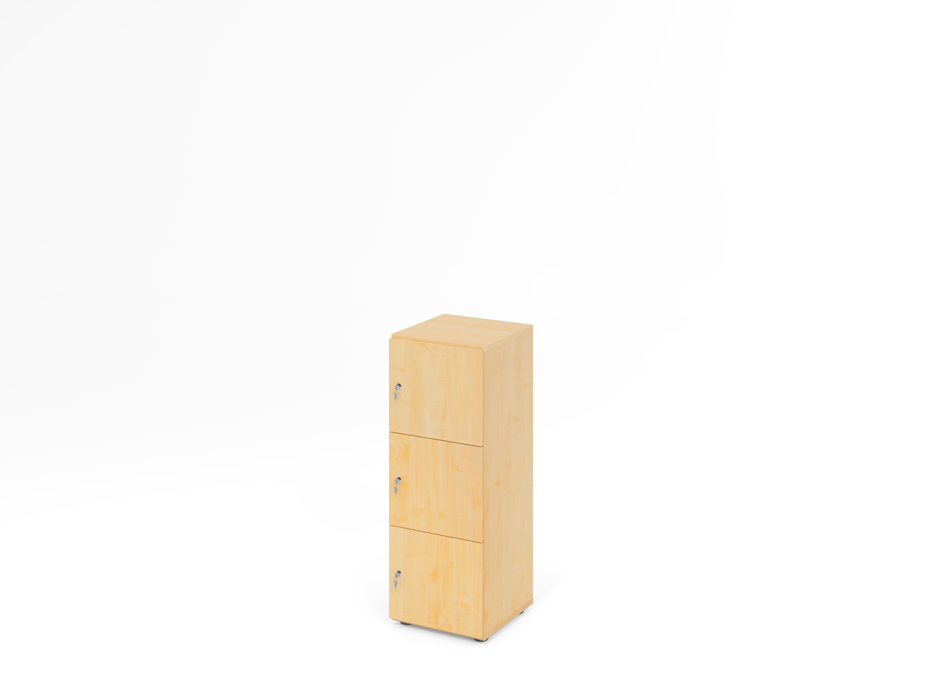 Schliessfachschrank 3OH Ahorn,3xDS