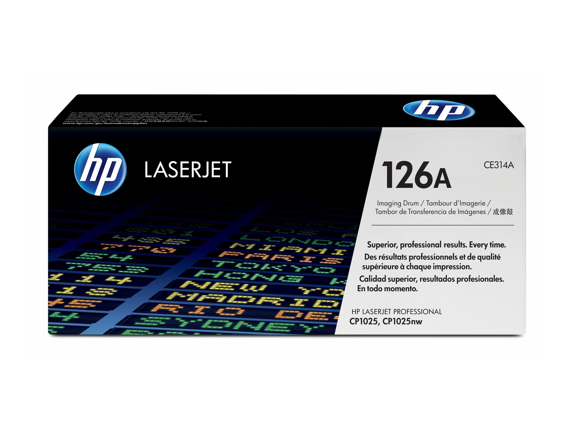 HP 126A - Schwarz, Farbe (Cyan, Magenta, Gelb)