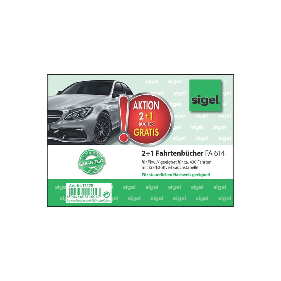 SIGEL T1179 2+1 (gratis) Aktion