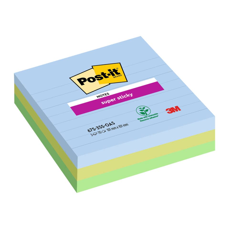 POST-IT 675-3SS-OAS 101x101mm