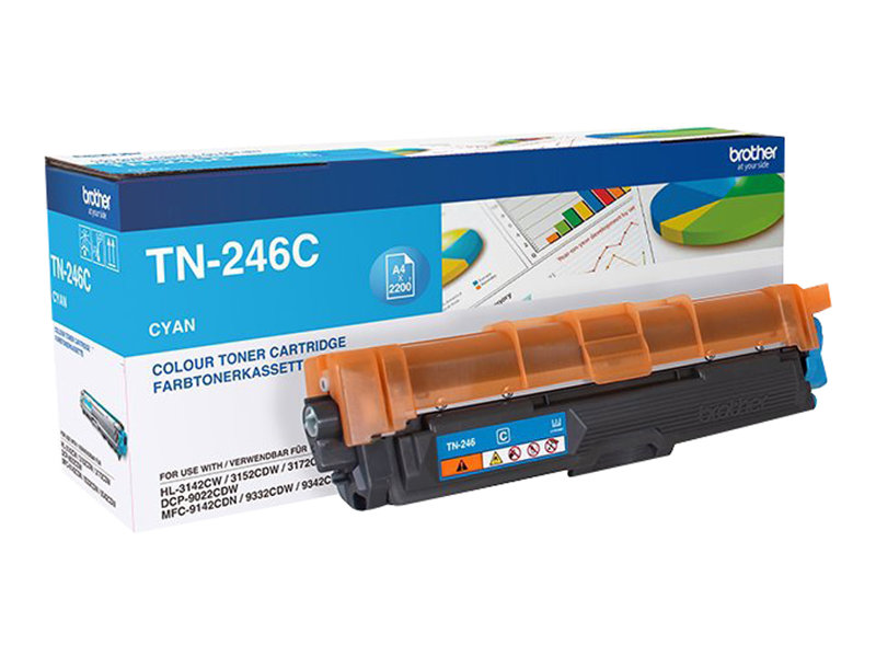 Brother TN246C - Cyan - original - Tonerpatrone