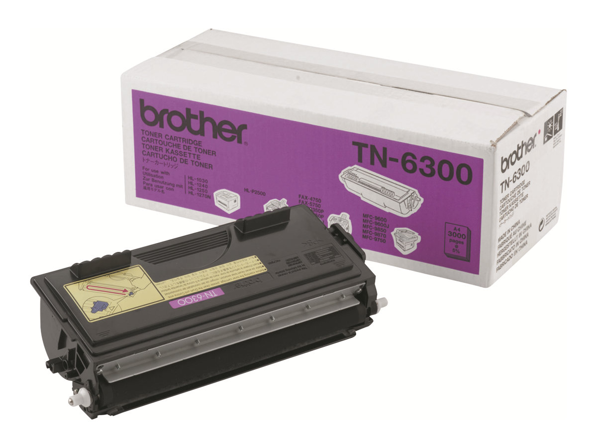 Brother TN6300 - Hohe Ergiebigkeit - Schwarz