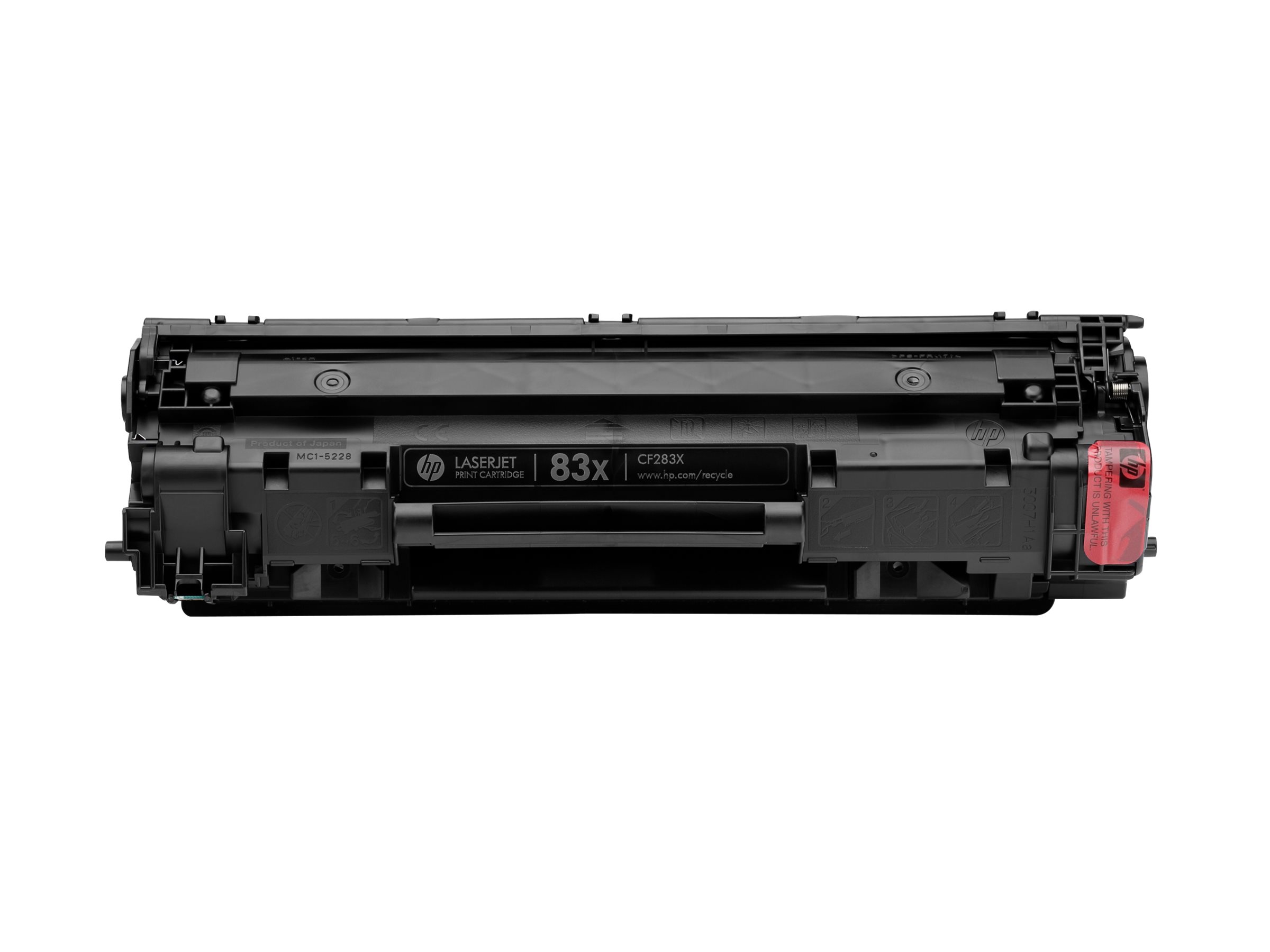 HP 83X - Hohe Ergiebigkeit - Schwarz - original - LaserJet - Tonerpatrone (CF283X)