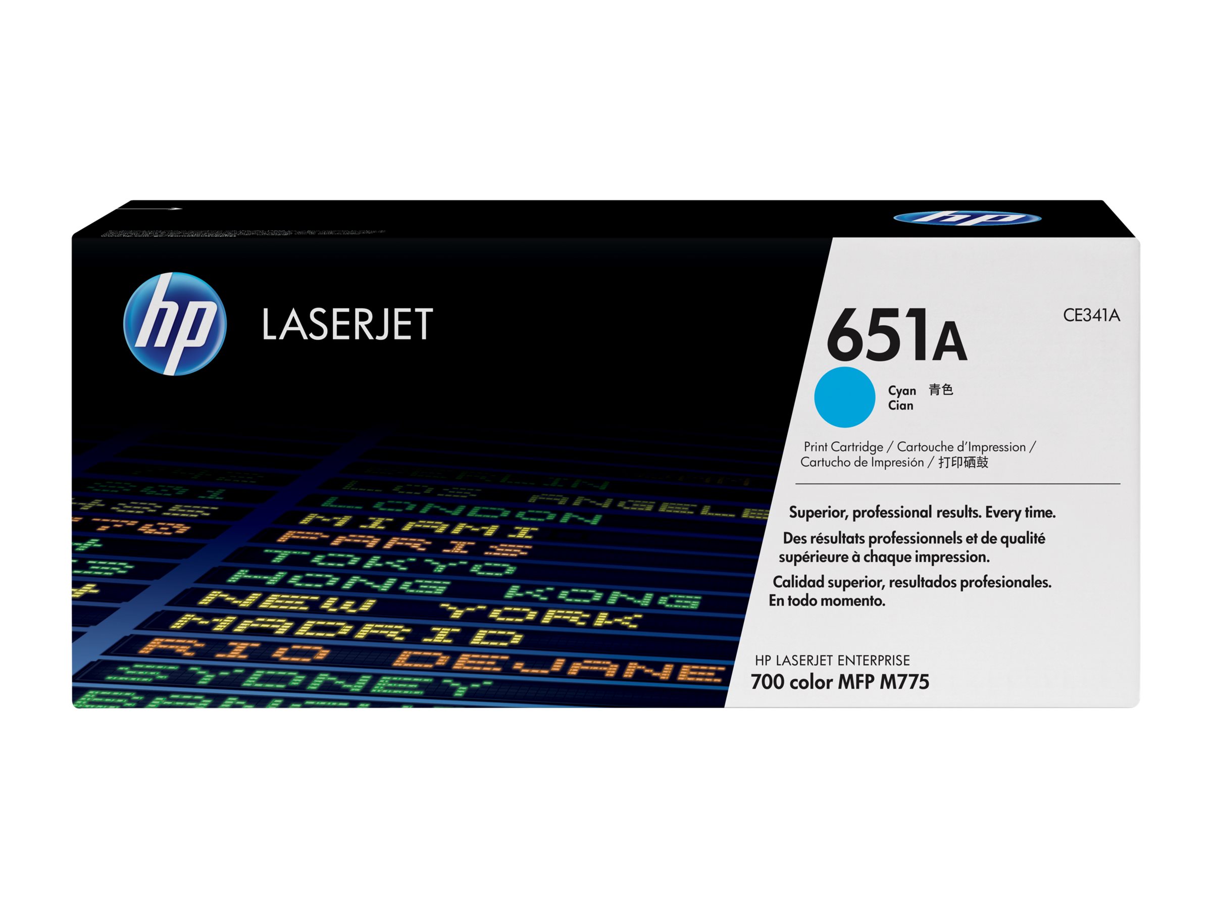 HP 651A - Cyan - original - LaserJet - Tonerpatrone (CE341A)