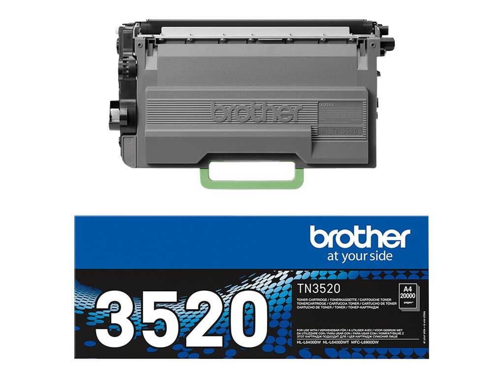 Brother TN3520 - Schwarz - original - Tonerpatrone