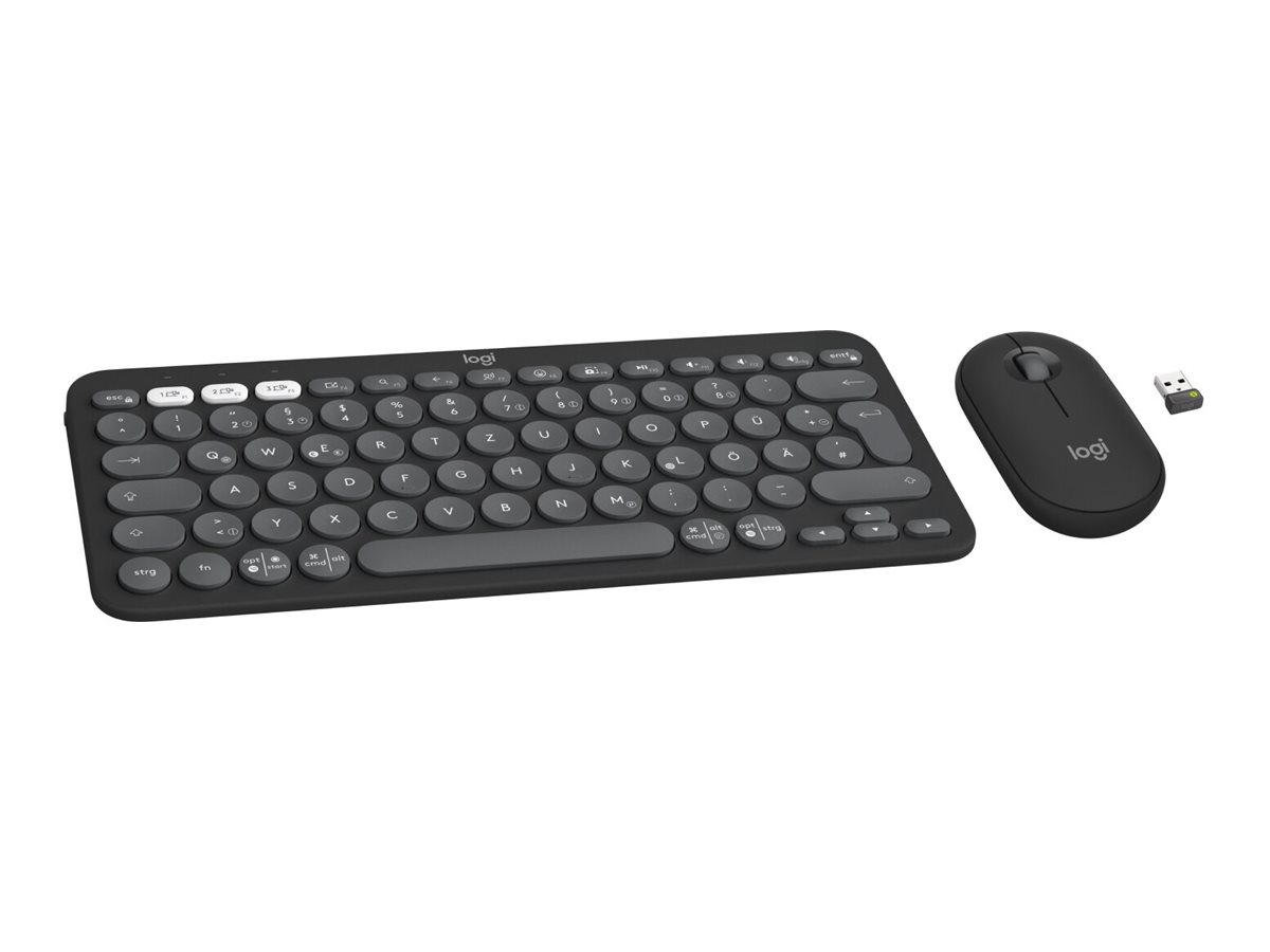 Logitech Pebble 2 Combo - Tastatur-und-Maus-Set