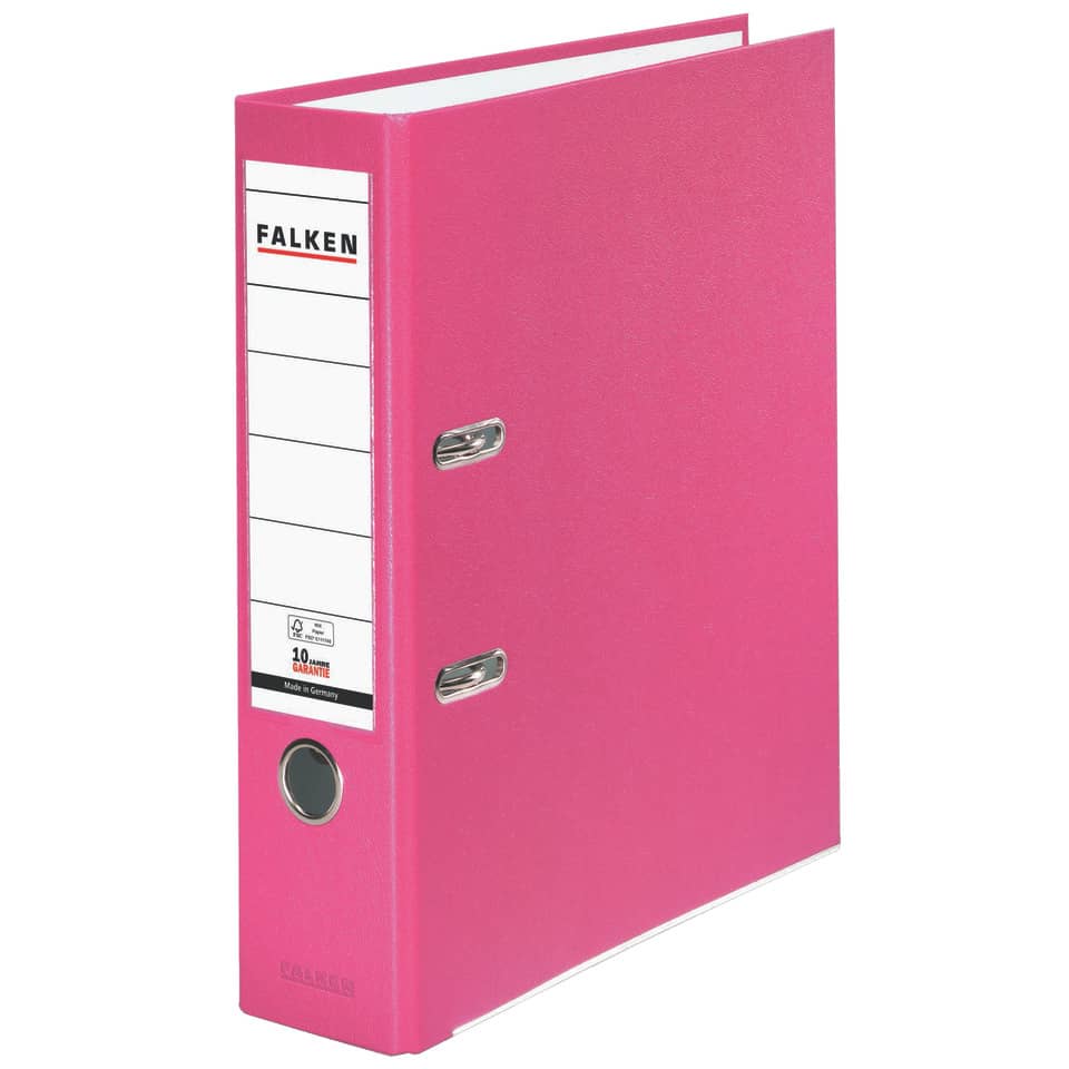 Ordner PP-Color S80 - A4, 8 cm, pink