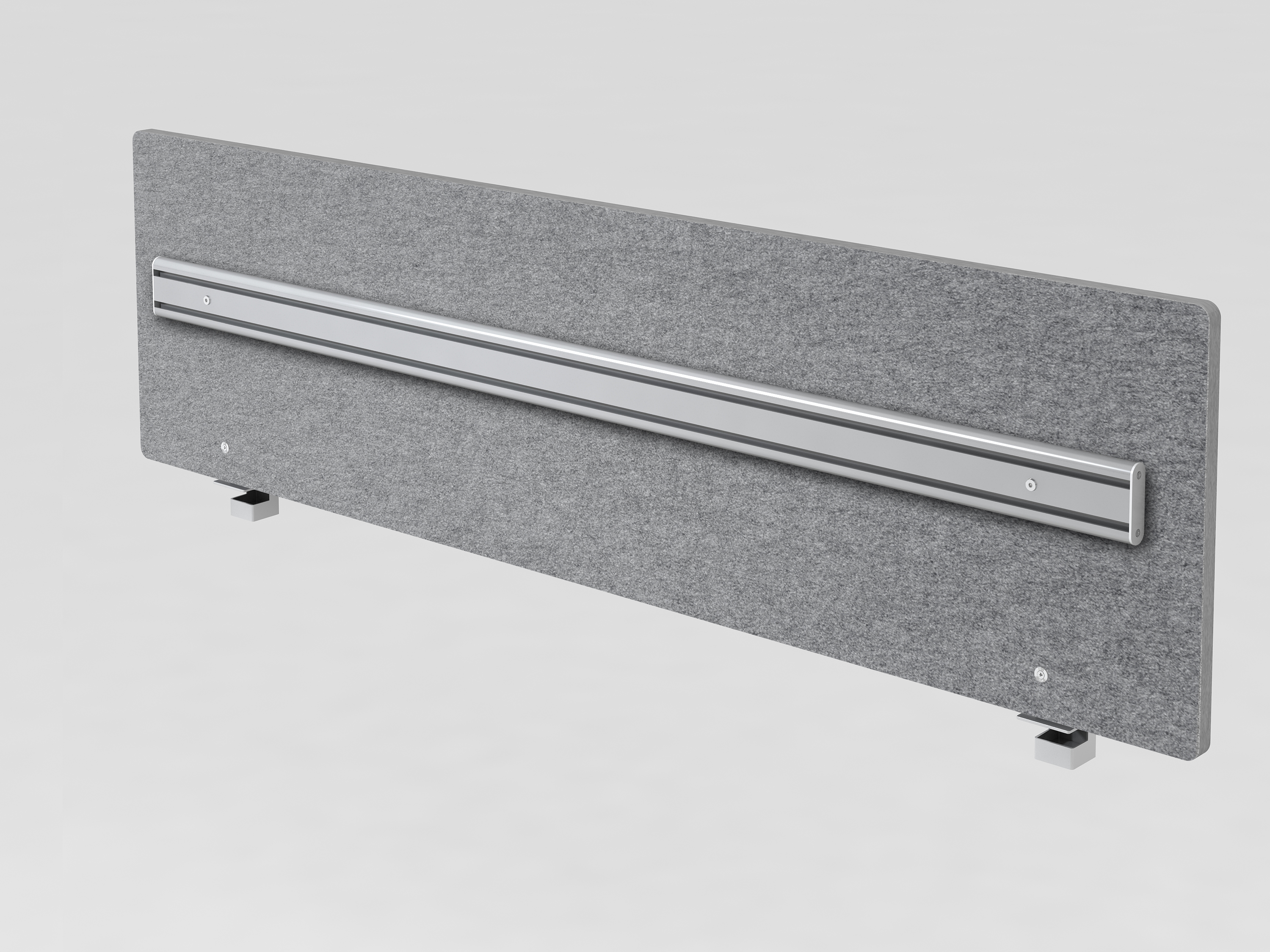 Akustik-ORGAwand 180cm, Grau-meliert