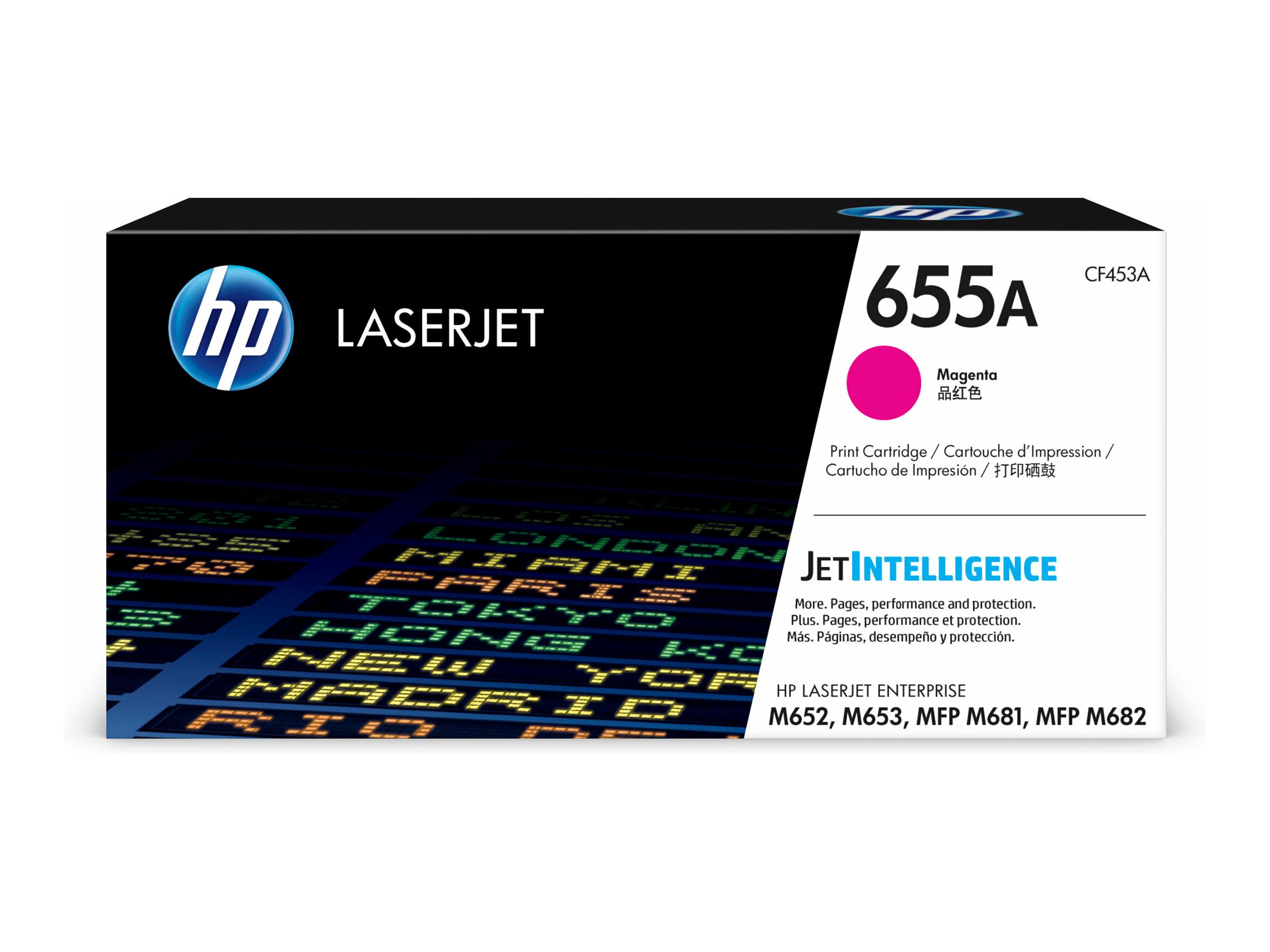 HP 655A - Magenta - original - LaserJet - Tonerpatrone (CF453A)