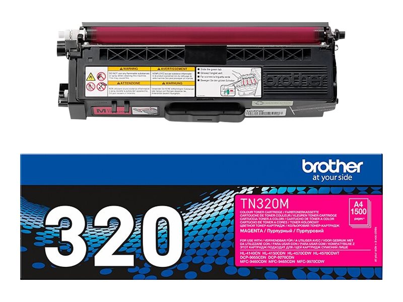 Brother TN320M - Magenta - original - Tonerpatrone