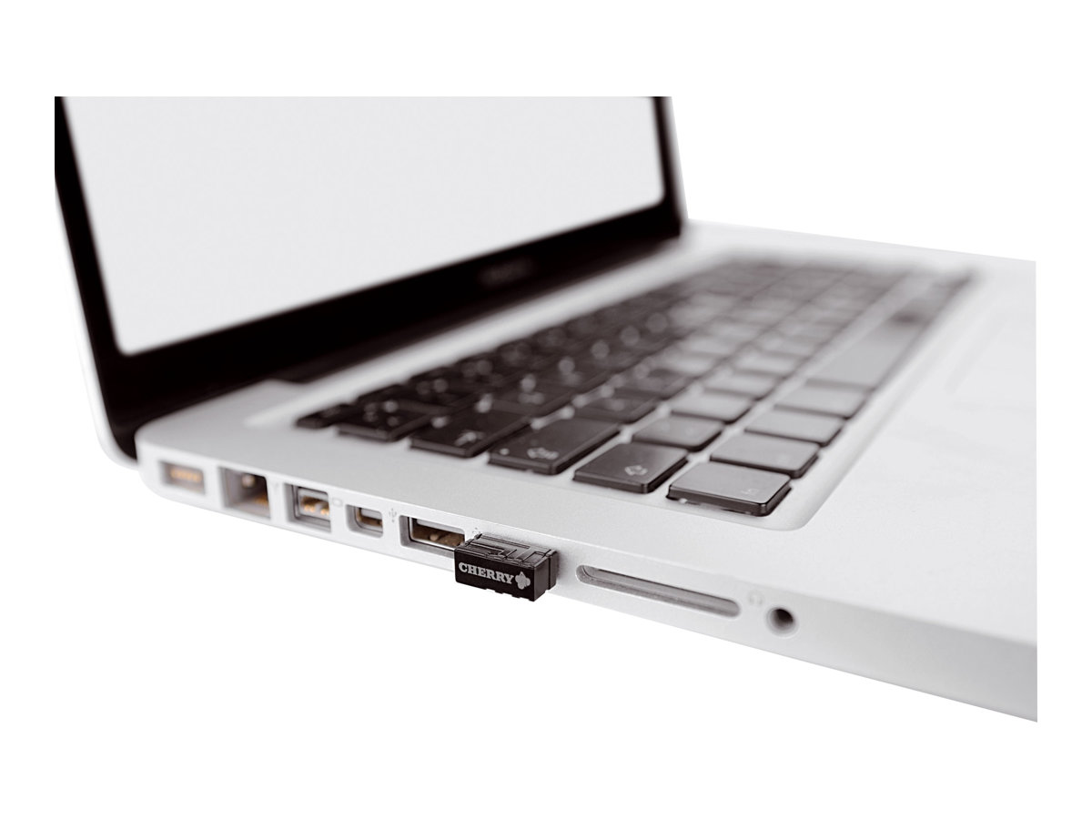 Cherry MW 3000 - Maus - Für Rechtshänder - Infrarot - 5 Tasten - kabellos - 2.4 GHz - kabelloser Empfänger (USB)