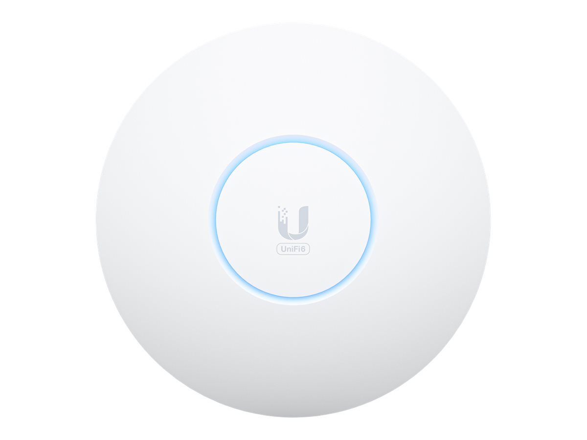 Ubiquiti UniFi U6 - Accesspoint - Wi-Fi 6E - 2.4 GHz, 5 GHz, 6 GHz