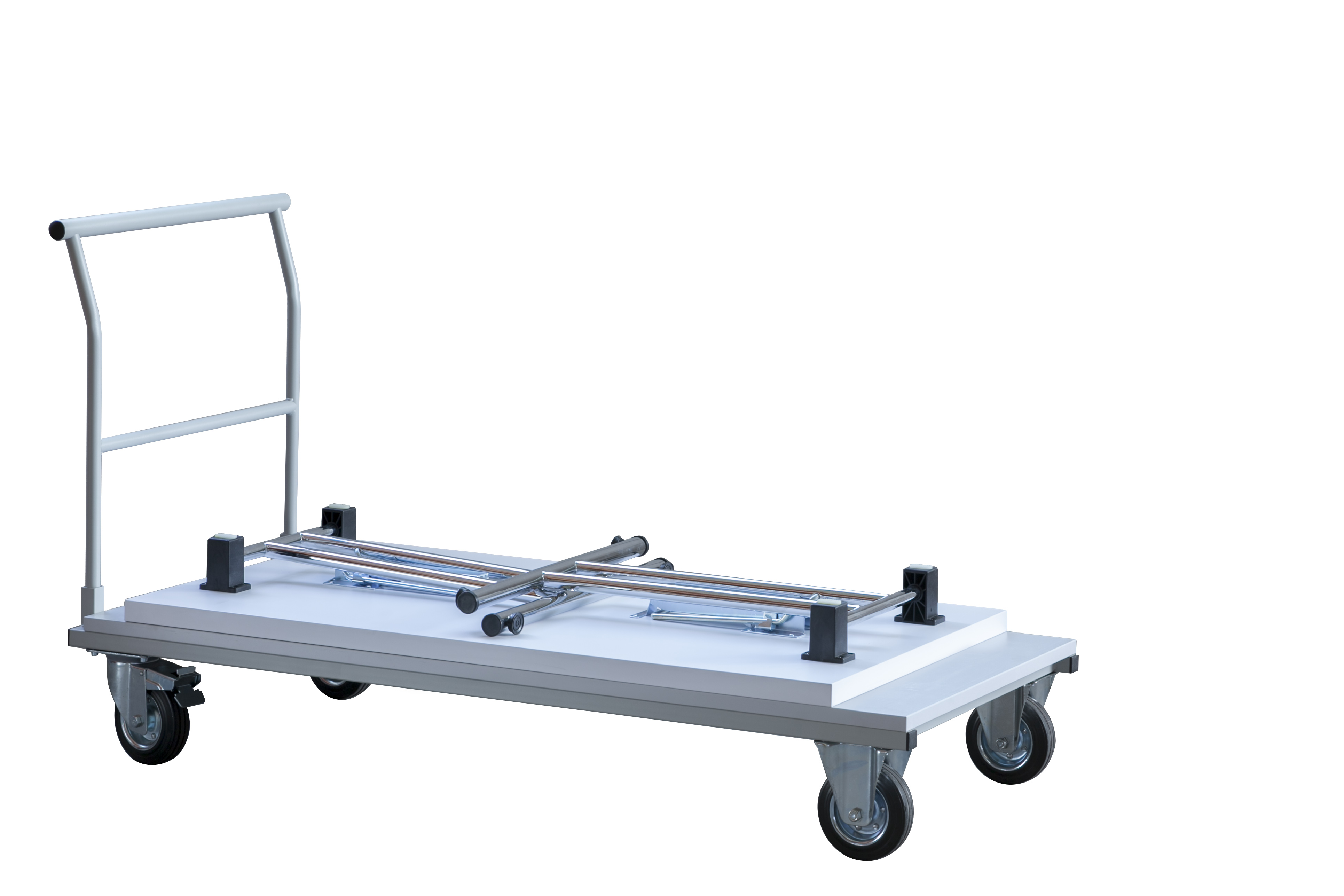 Transportwagen für Klapptisch