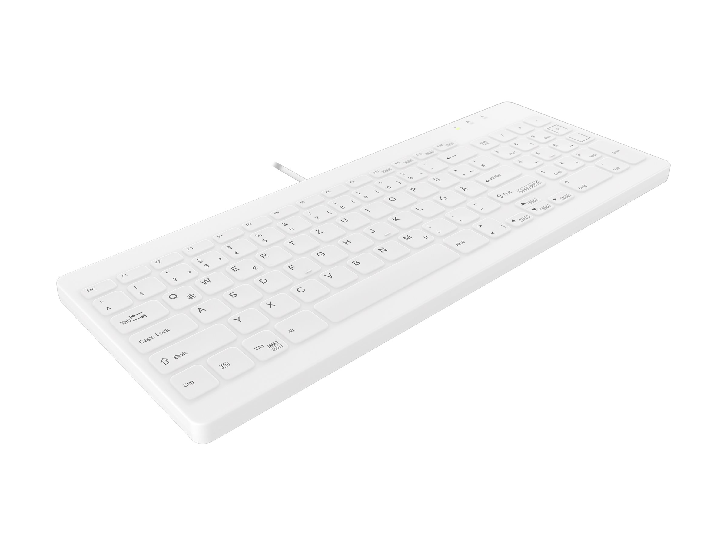 Cherry Contour Active Key QuickClean AK-C7012 - Tastatur