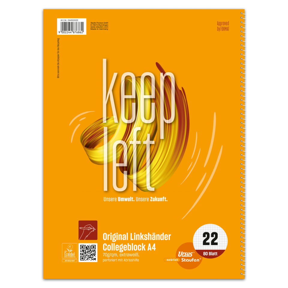 URSUS Style 044050022 für Linkshänder