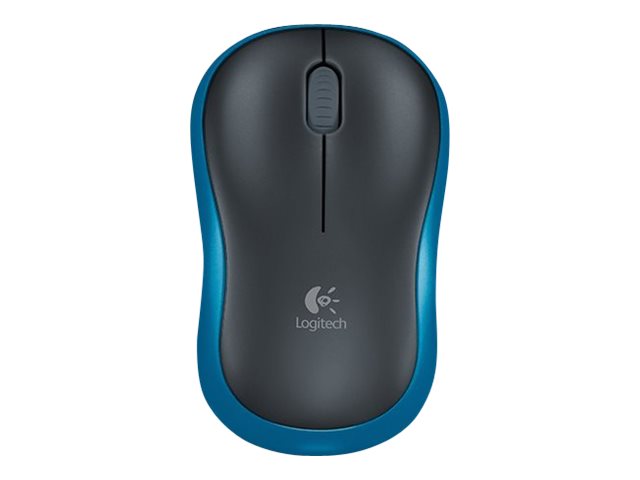 Logitech M185 - Maus - optisch - kabellos - 2.4 GHz - kabelloser Empfänger (USB)