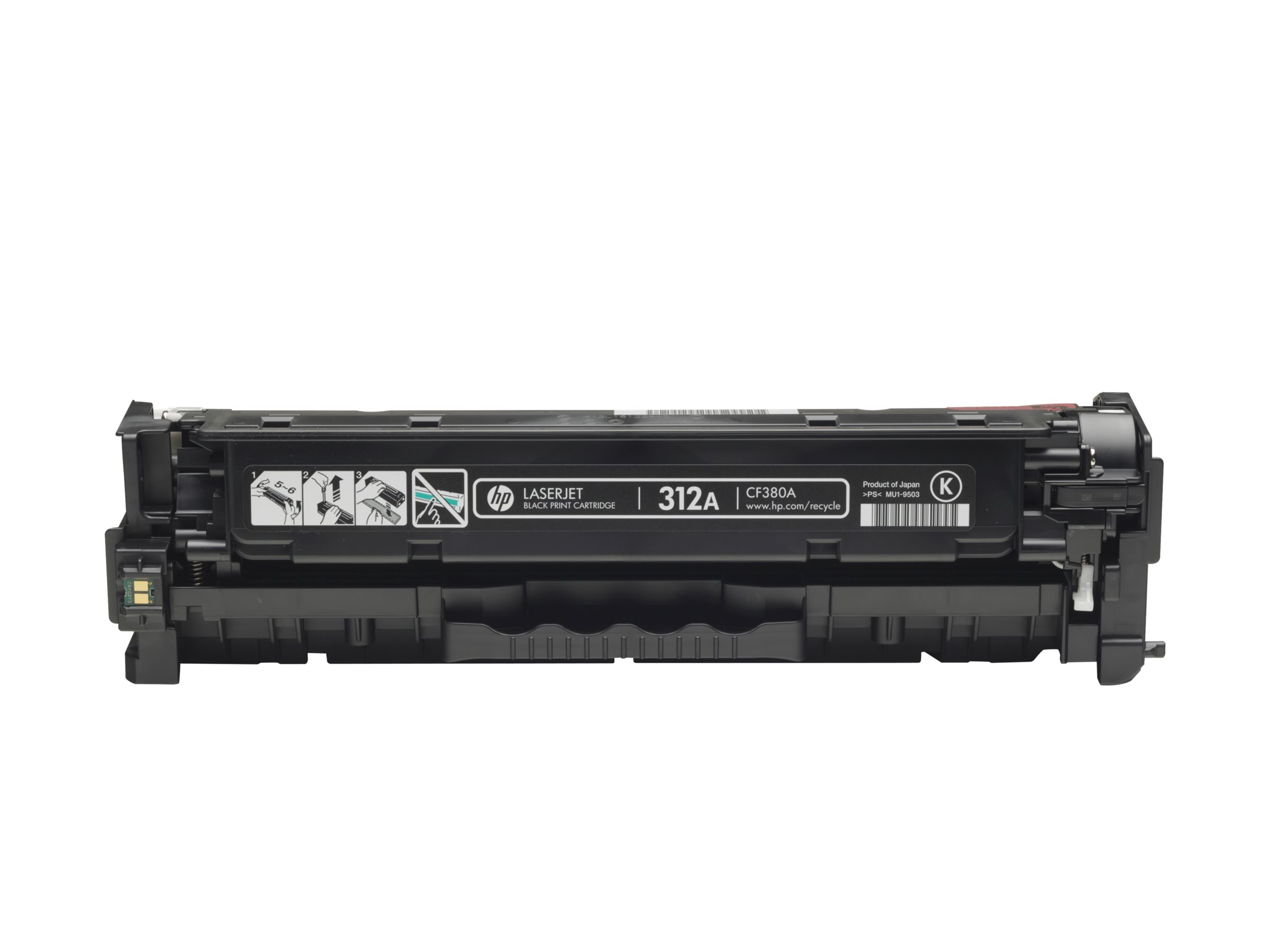 HP 312A - Schwarz - original - LaserJet - Tonerpatrone (CF380A)