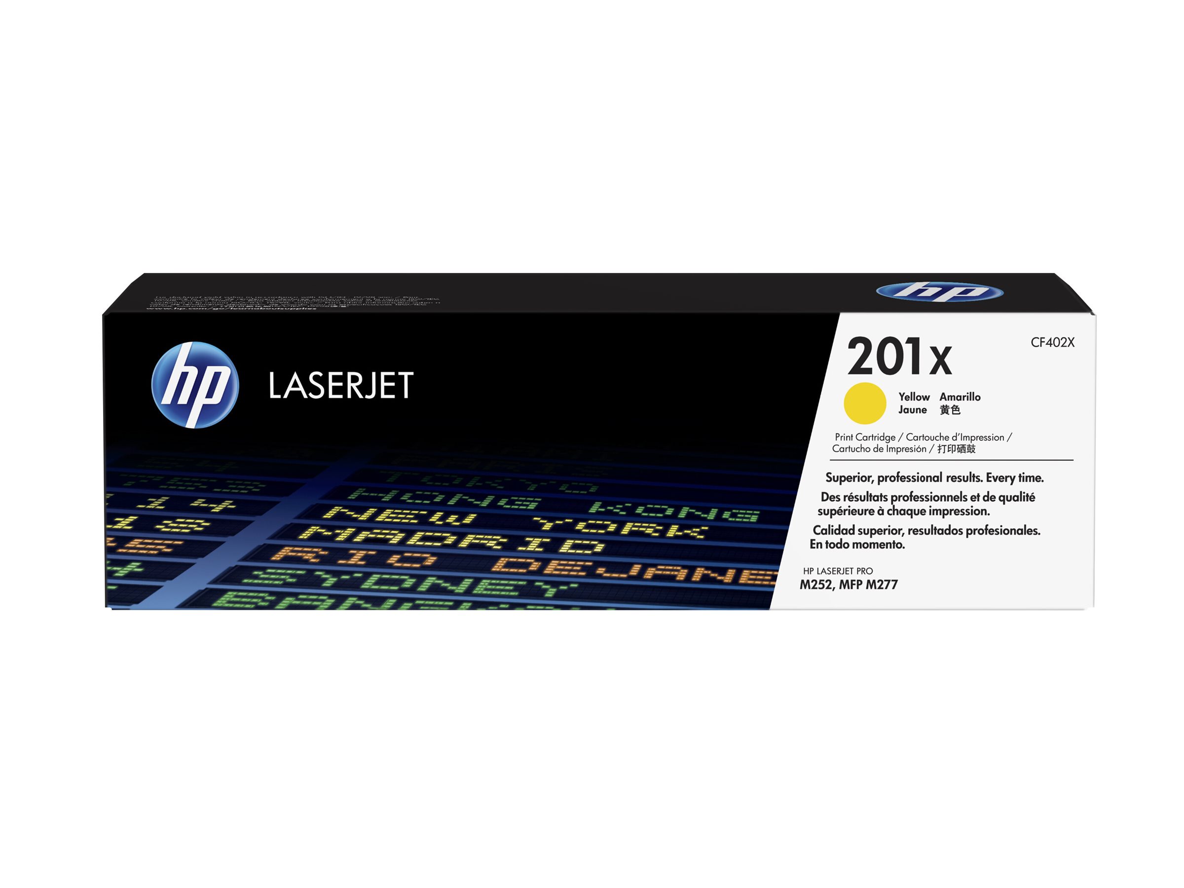 HP 201X - Hohe Ergiebigkeit - Gelb - original - LaserJet - Tonerpatrone (CF402X)
