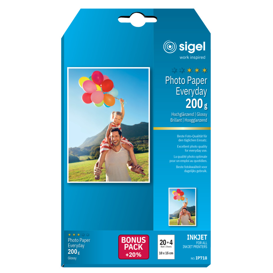 SIGEL IP718 Everyday 10x15cm