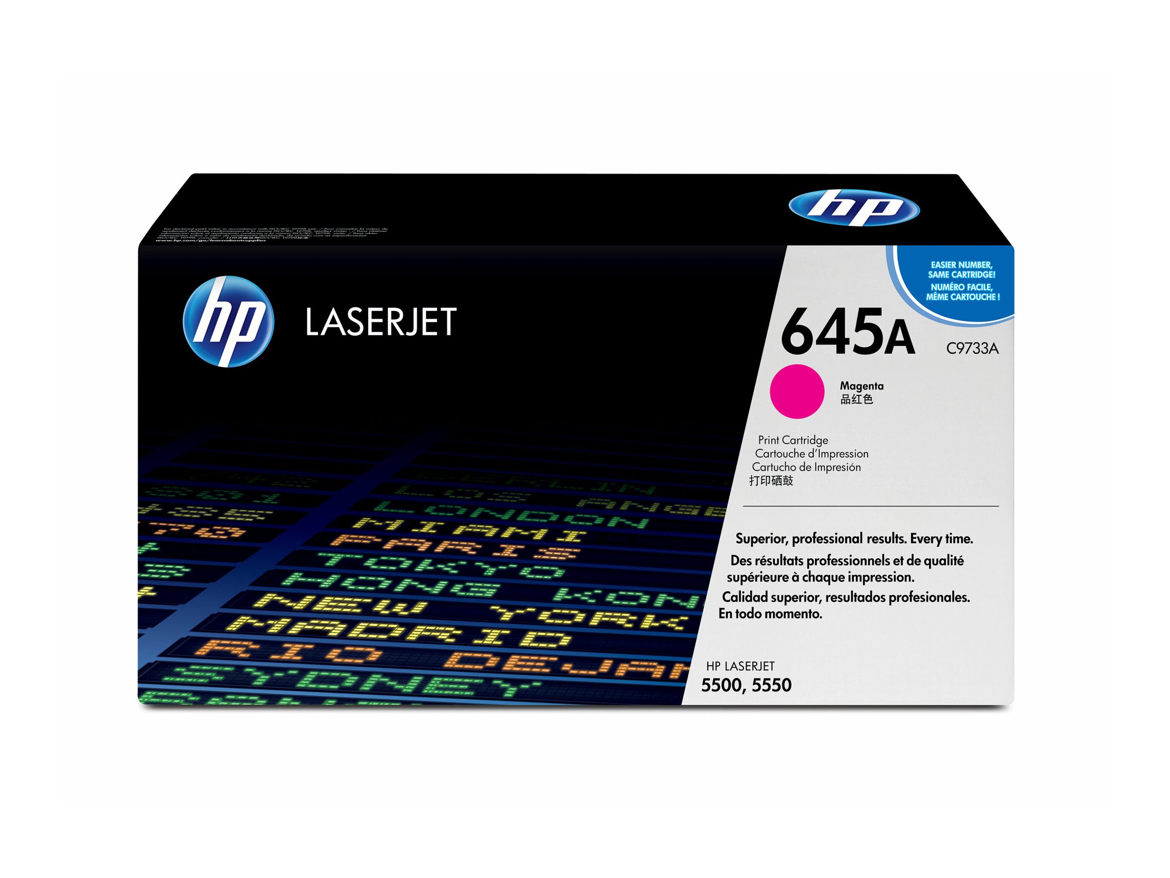 HP 645A - Magenta - original - LaserJet - Tonerpatrone (C9733A)