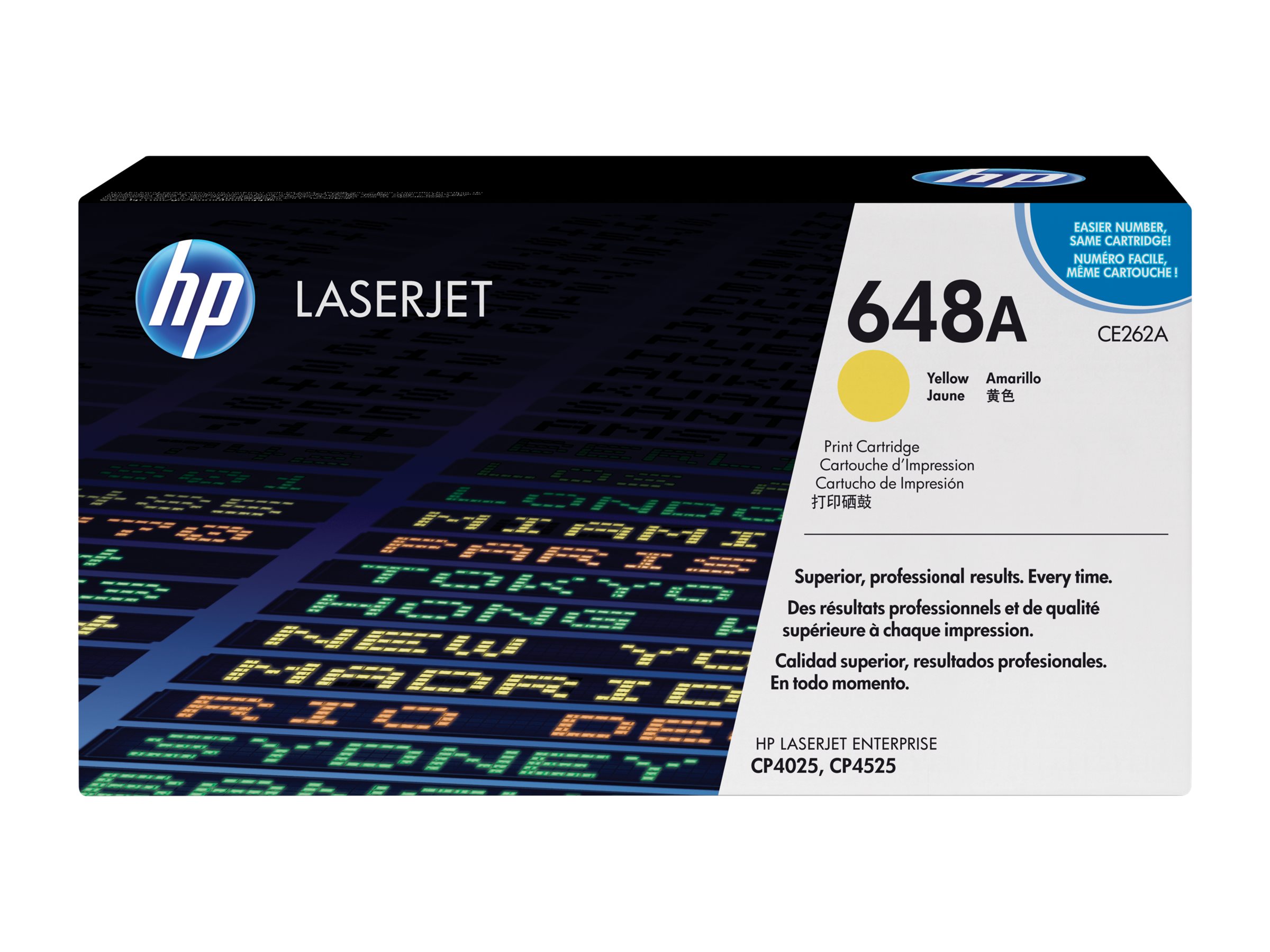 HP 648A - Gelb - original - LaserJet - Tonerpatrone (CE262A)