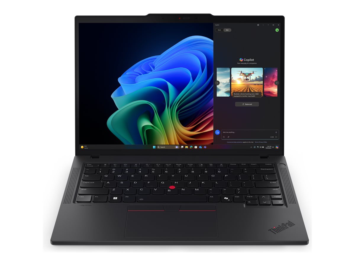 Lenovo ThinkPad T14 Gen 6 21QG - 180°-Scharnierdesign - Intel Core Ultra 7 258V - Win 11 Pro - Intel Arc Graphics 140V - 32 GB RAM - 1 TB SSD TCG Opal Encryption 2, NVMe - 35.6 cm (14")