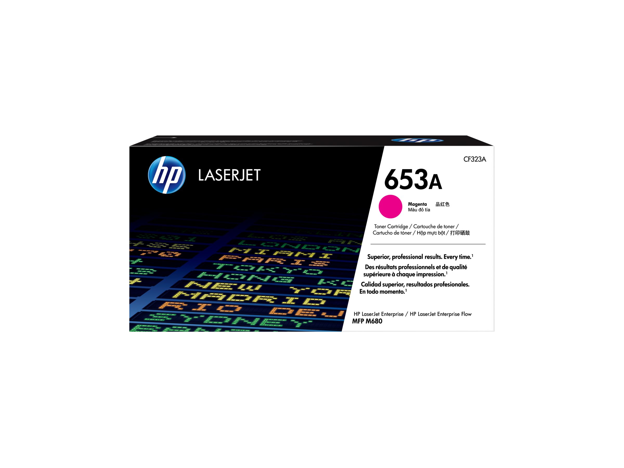 HP 653A - Magenta - original - LaserJet - Tonerpatrone (CF323A)