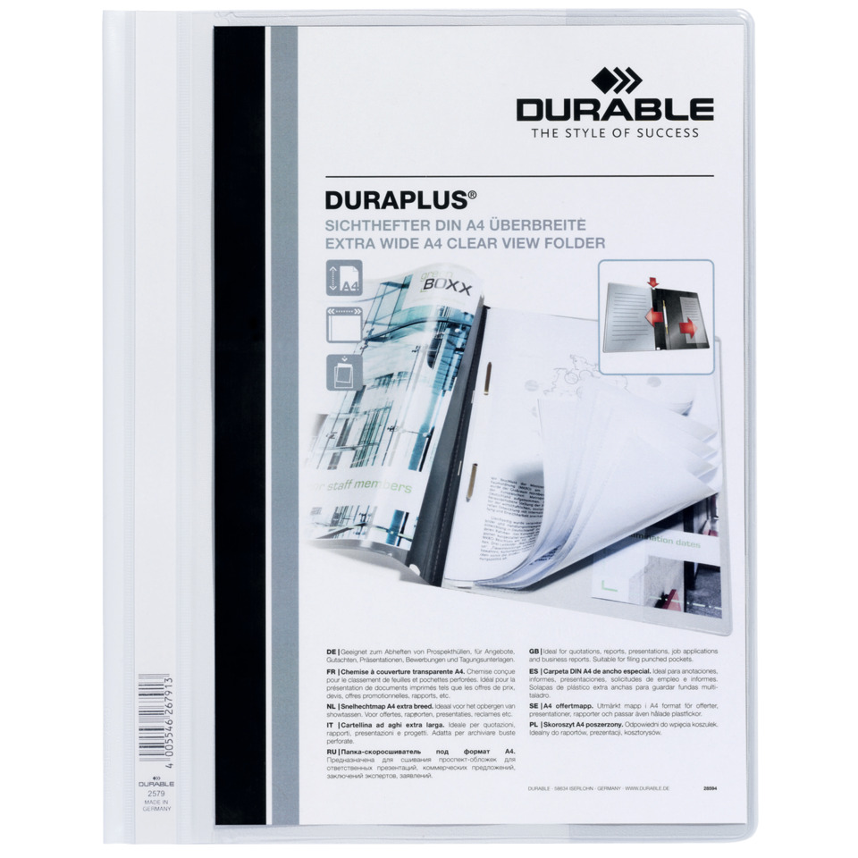DURABLE 2579 02 Plastik