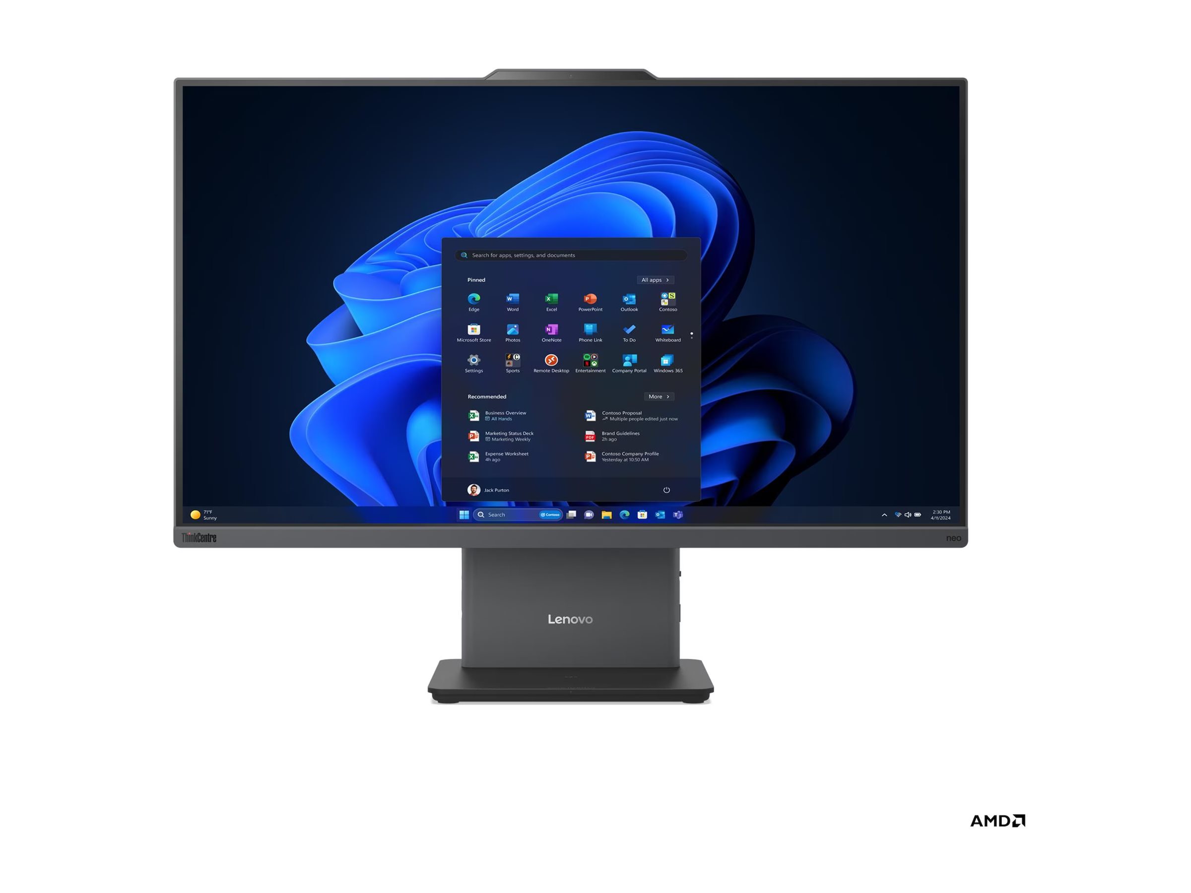 Lenovo ThinkCentre neo 55a 24 Gen 6 13FA - All-in-One (Komplettlösung)