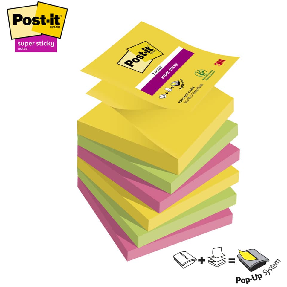 POST-IT R330-6SS-CARN 76x76 mm
