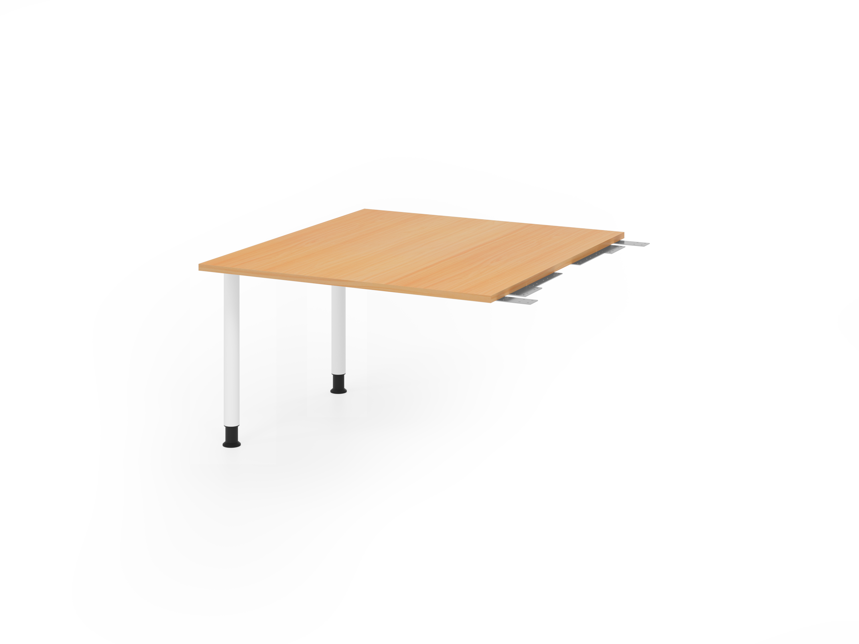 Verkettungsplatte VKT, Buche/Weiß