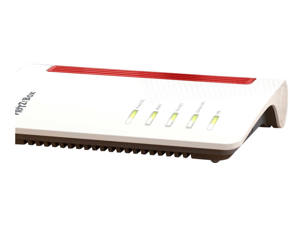 FRITZ! AVM FRITZ!Box 7530 - Wireless Router - DSL-Modem 4-Port-Switch - 1GbE - Wi-Fi 5 - Dual-Band - VoIP-Telefonadapter (DECT)