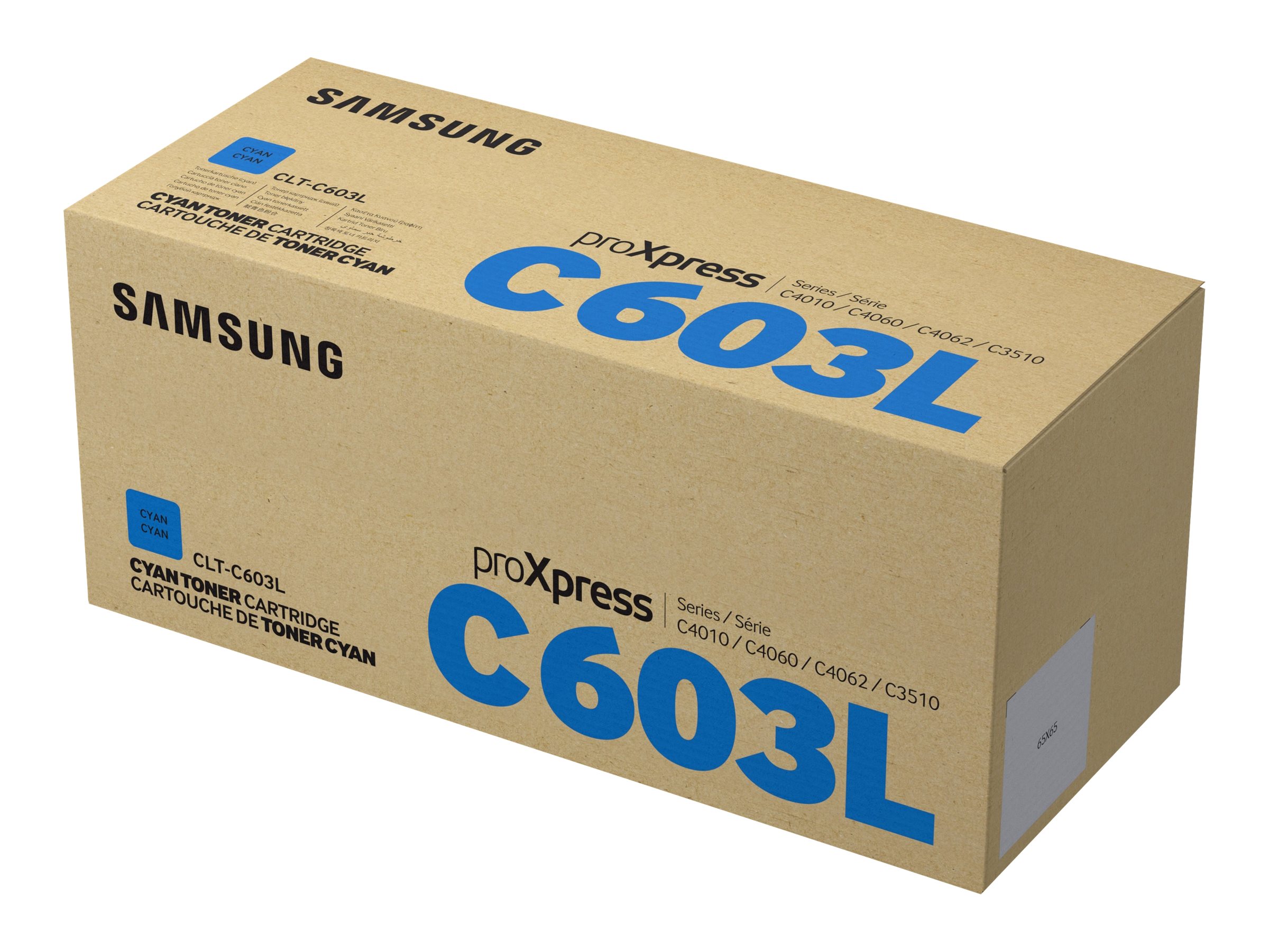 HP CLT-C603L - Hohe Ergiebigkeit - Cyan - original - Tonerpatrone (SU080A)