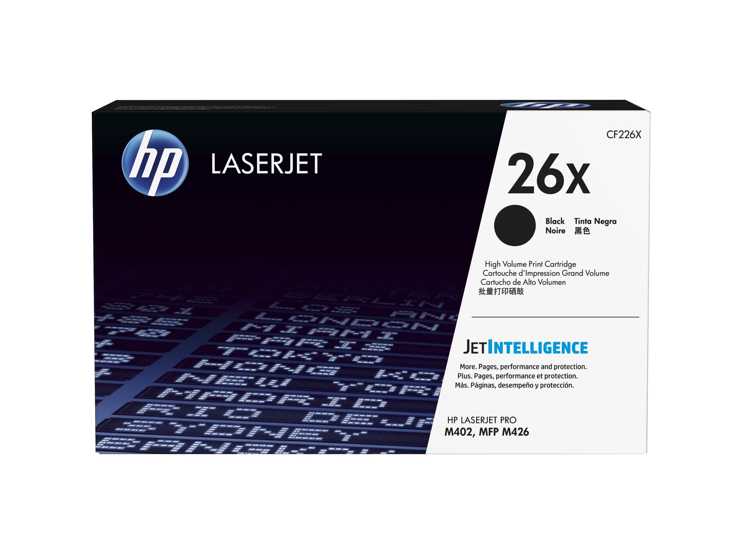 HP 26X - Hohe Ergiebigkeit - Schwarz - original - LaserJet - Tonerpatrone (CF226X)
