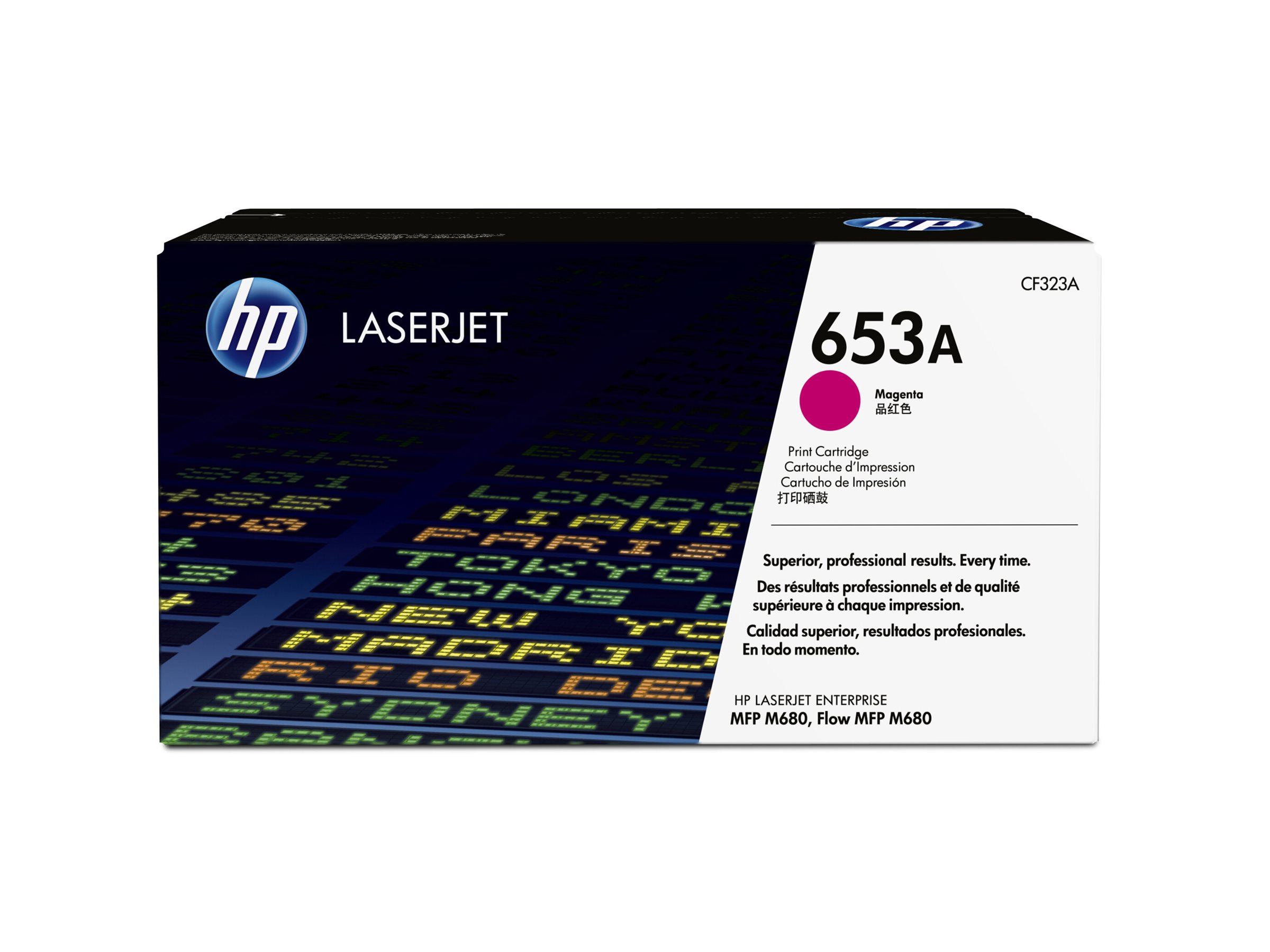 HP 653A - Magenta - original - LaserJet - Tonerpatrone (CF323A)