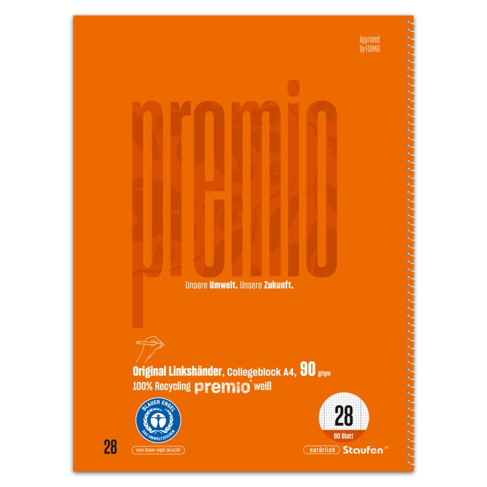 STAUFEN PREMIO 040838028 Linkshänder