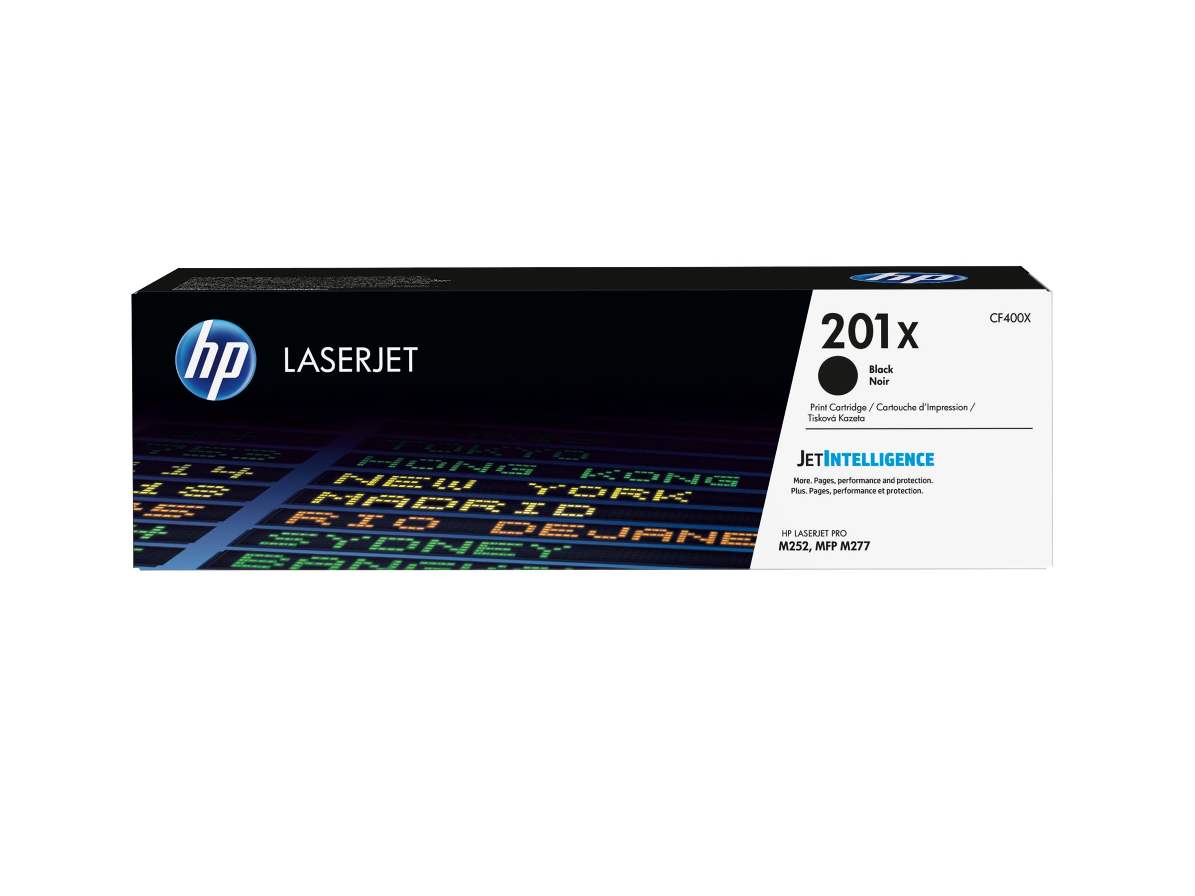 HP 201X - Hohe Ergiebigkeit - Schwarz - original - LaserJet - Tonerpatrone (CF400X)