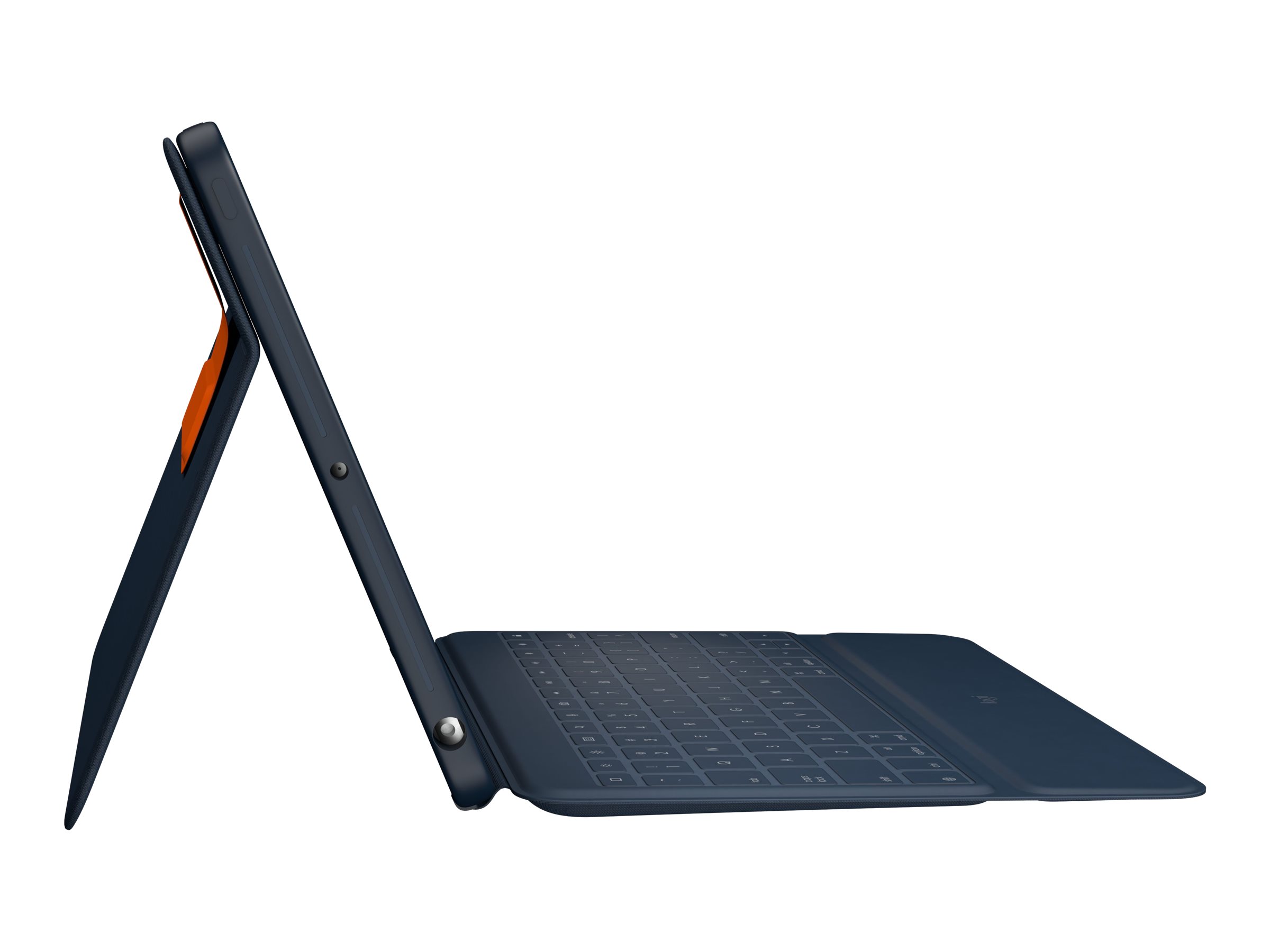 Logitech Rugged Combo 3 For Education - Tastatur und Foliohülle - Apple Smart connector - K-12 Ausbildung - für Apple 10.2-inch iPad (7. Generation, 8. Generation, 9. Generation)