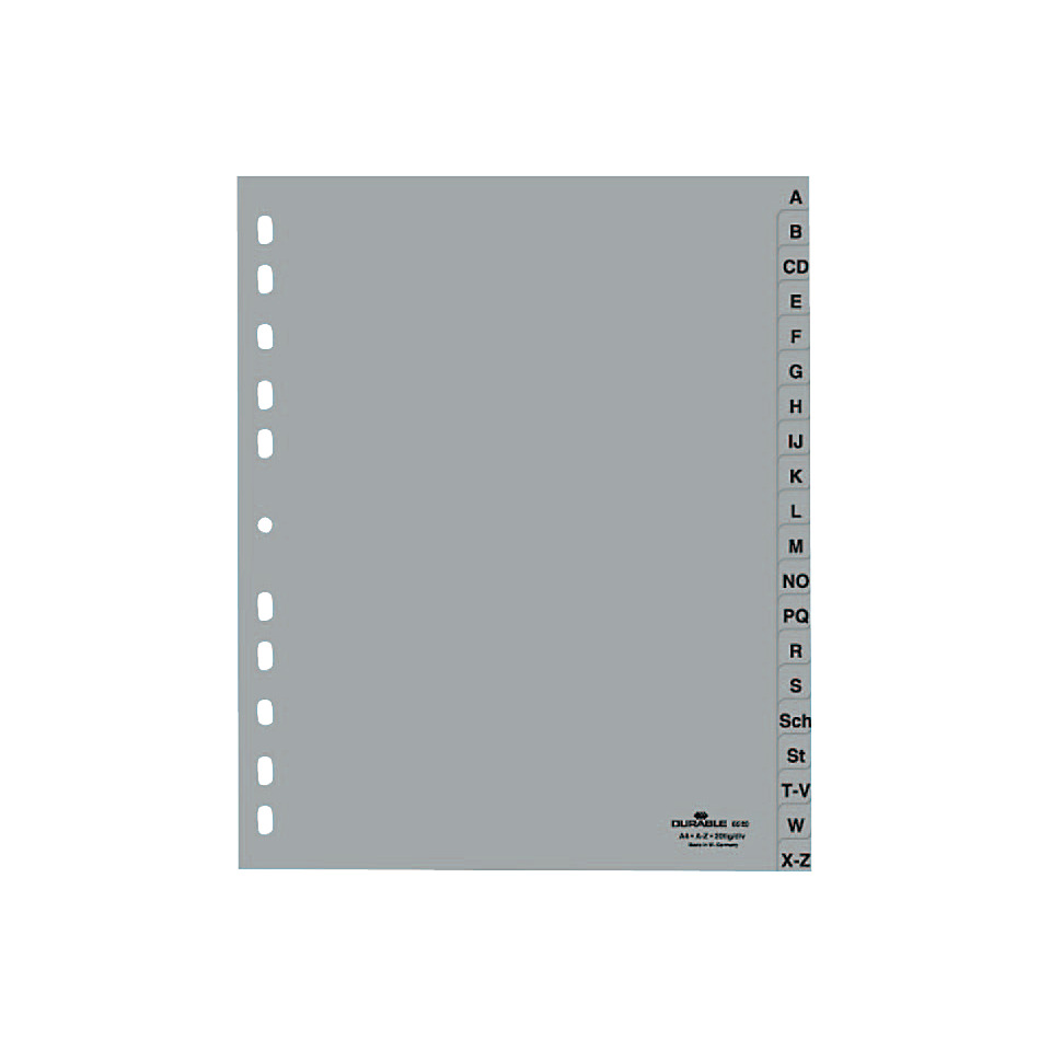 DURABLE 6520 10 A4h/20tlg