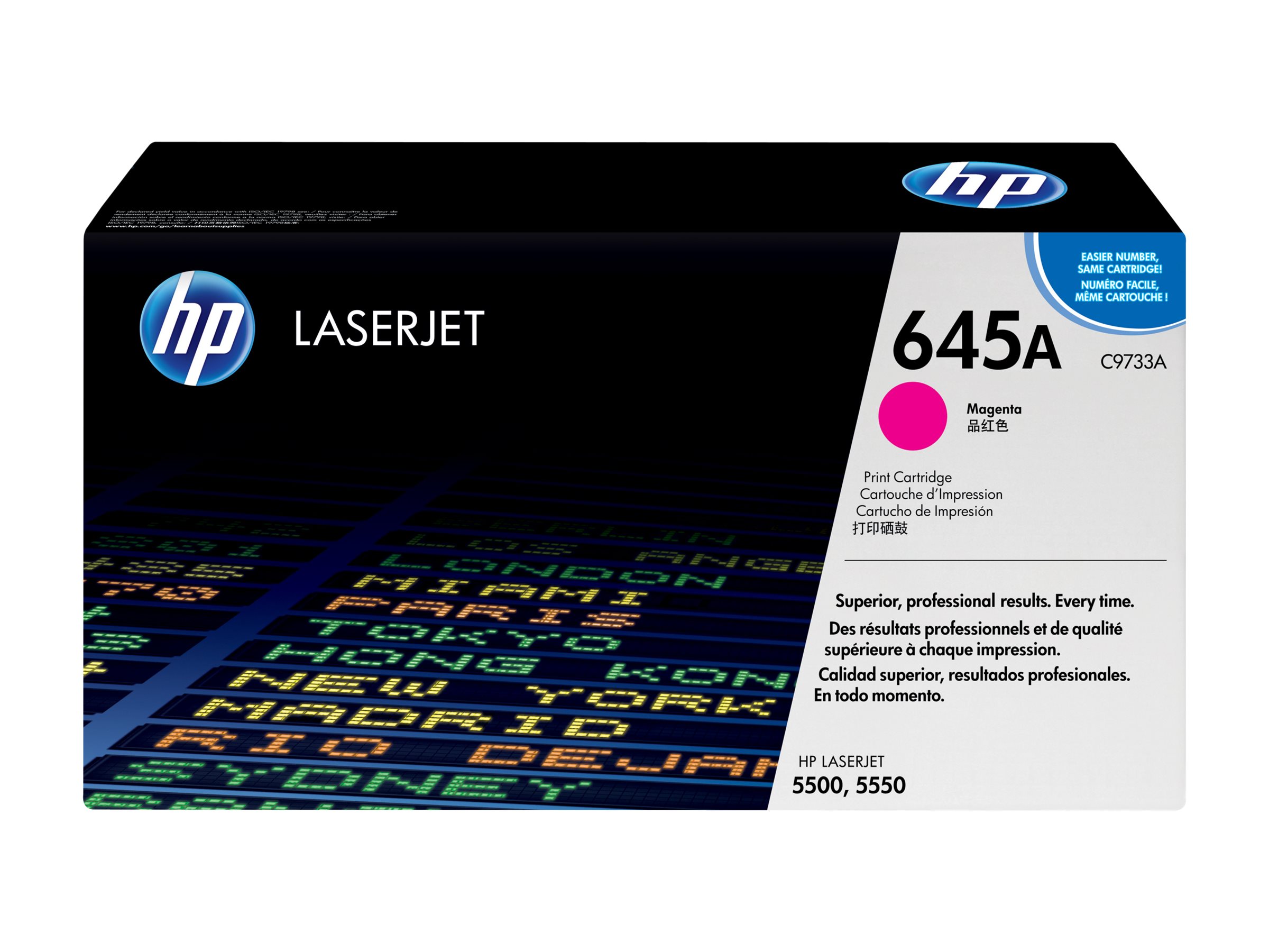 HP 645A - Magenta - original - LaserJet - Tonerpatrone (C9733A)
