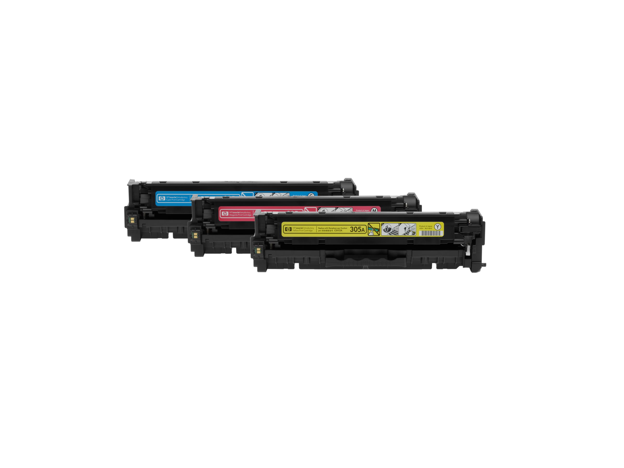 HP 125A - Gelb - original - LaserJet - Tonerpatrone (CB542A)