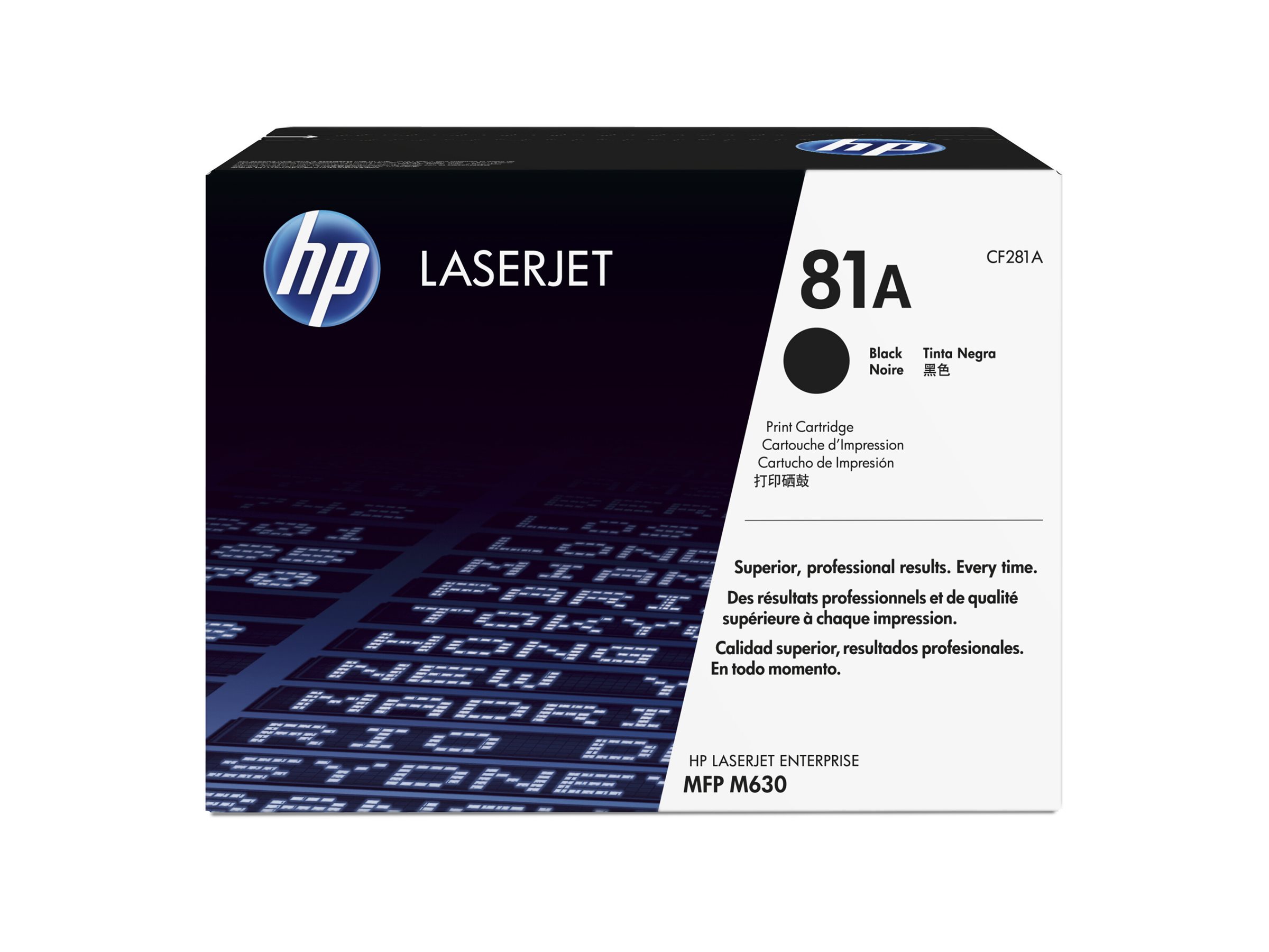 HP 81A - Schwarz - original - LaserJet - Tonerpatrone (CF281A)