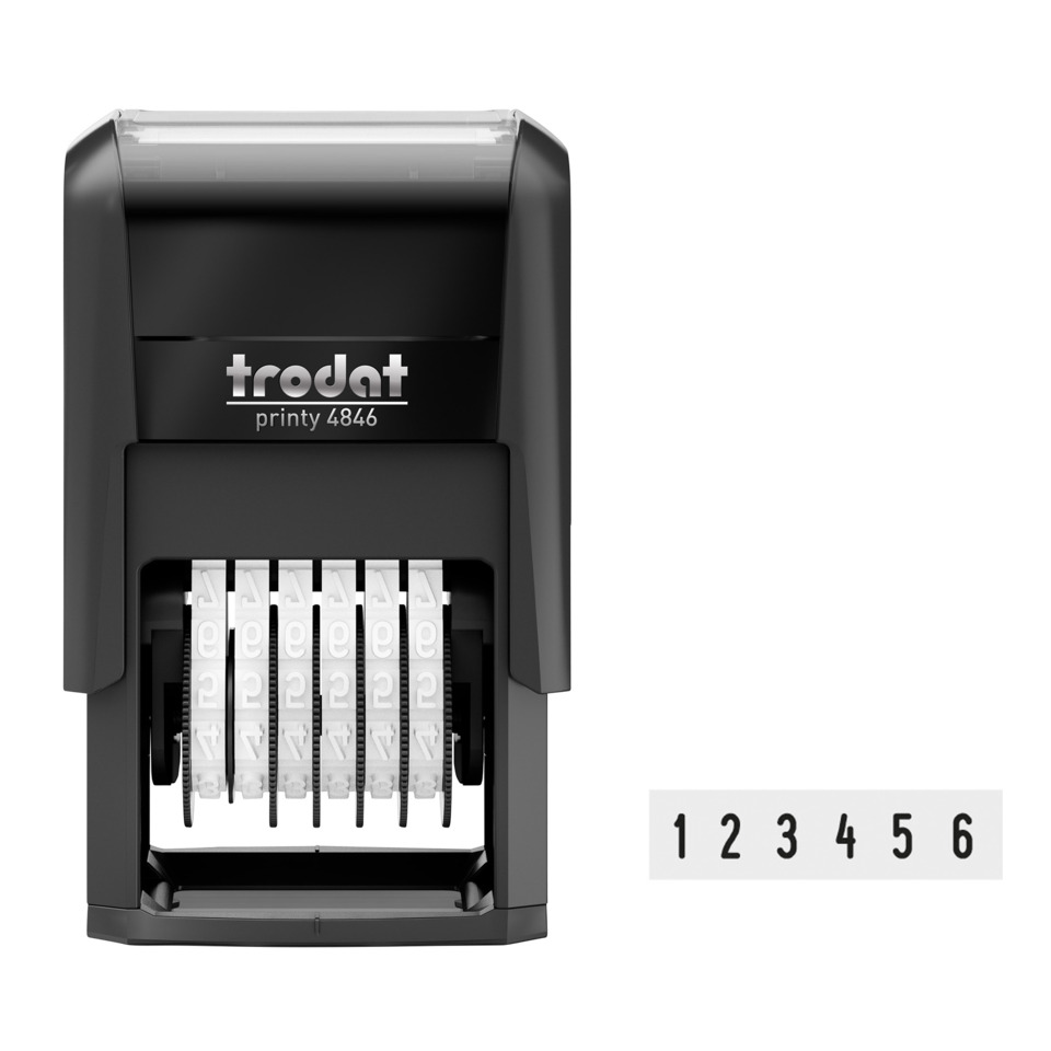 TRODAT 4846/6-stellig/4mm