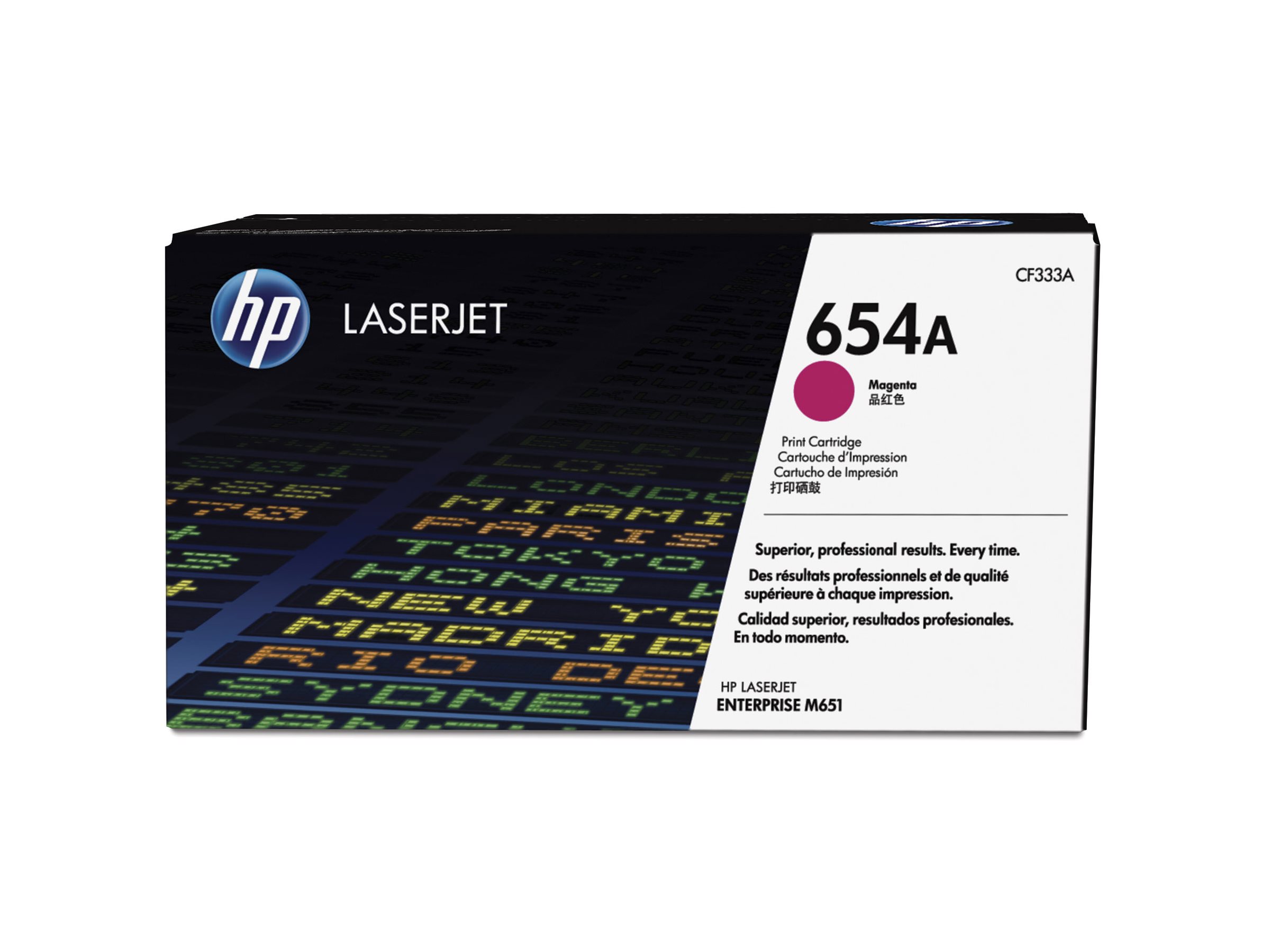 HP 654A - Magenta - original - LaserJet - Tonerpatrone (CF333A)