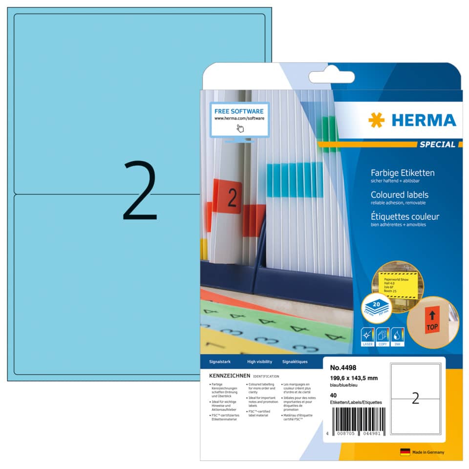 HERMA 4498  40 Stück