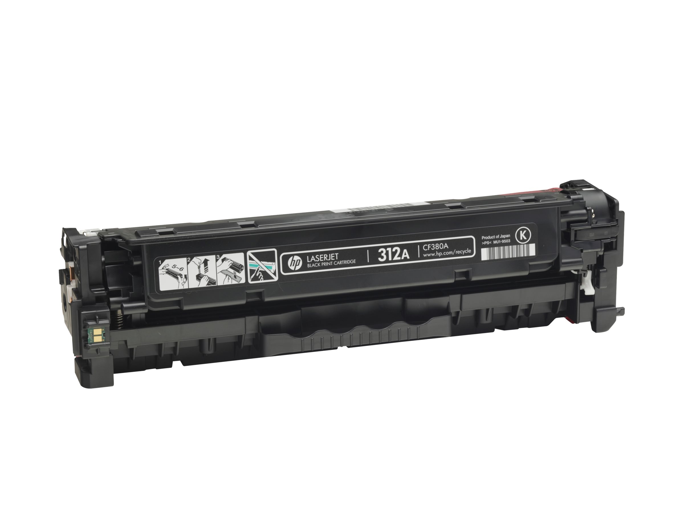 HP 312A - Schwarz - original - LaserJet - Tonerpatrone (CF380A)