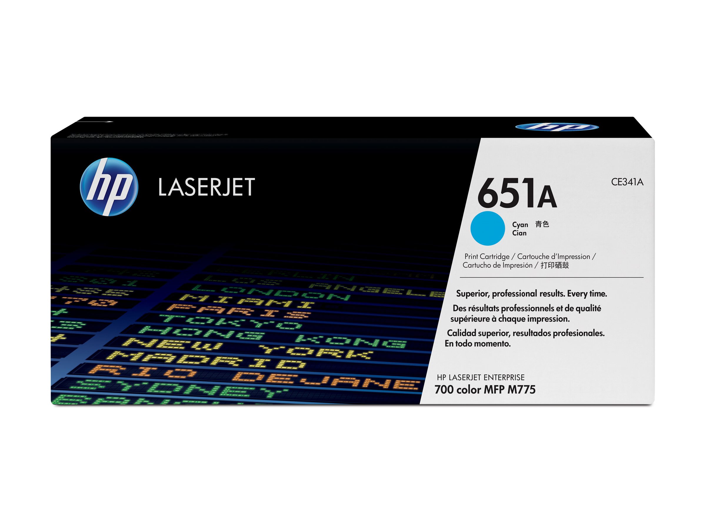 HP 651A - Cyan - original - LaserJet - Tonerpatrone (CE341A)
