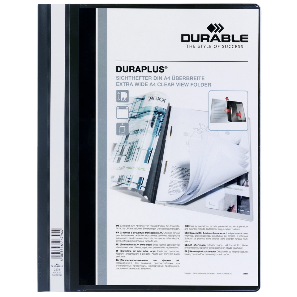 DURABLE 2579 01 Plastik